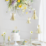 Wabenball Engel Creme -hey-Party.de- Hängedekoration -#Variante_