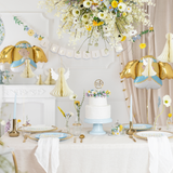 Wabenball Engel Creme -hey-Party.de- Hängedekoration -#Variante_