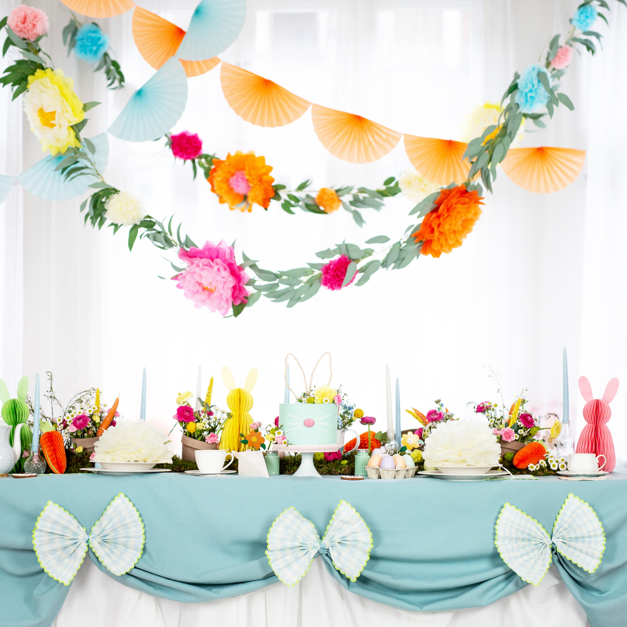 Wabenball Hase Rosa -hey-Party.de- Wabenbälle -#Variante_