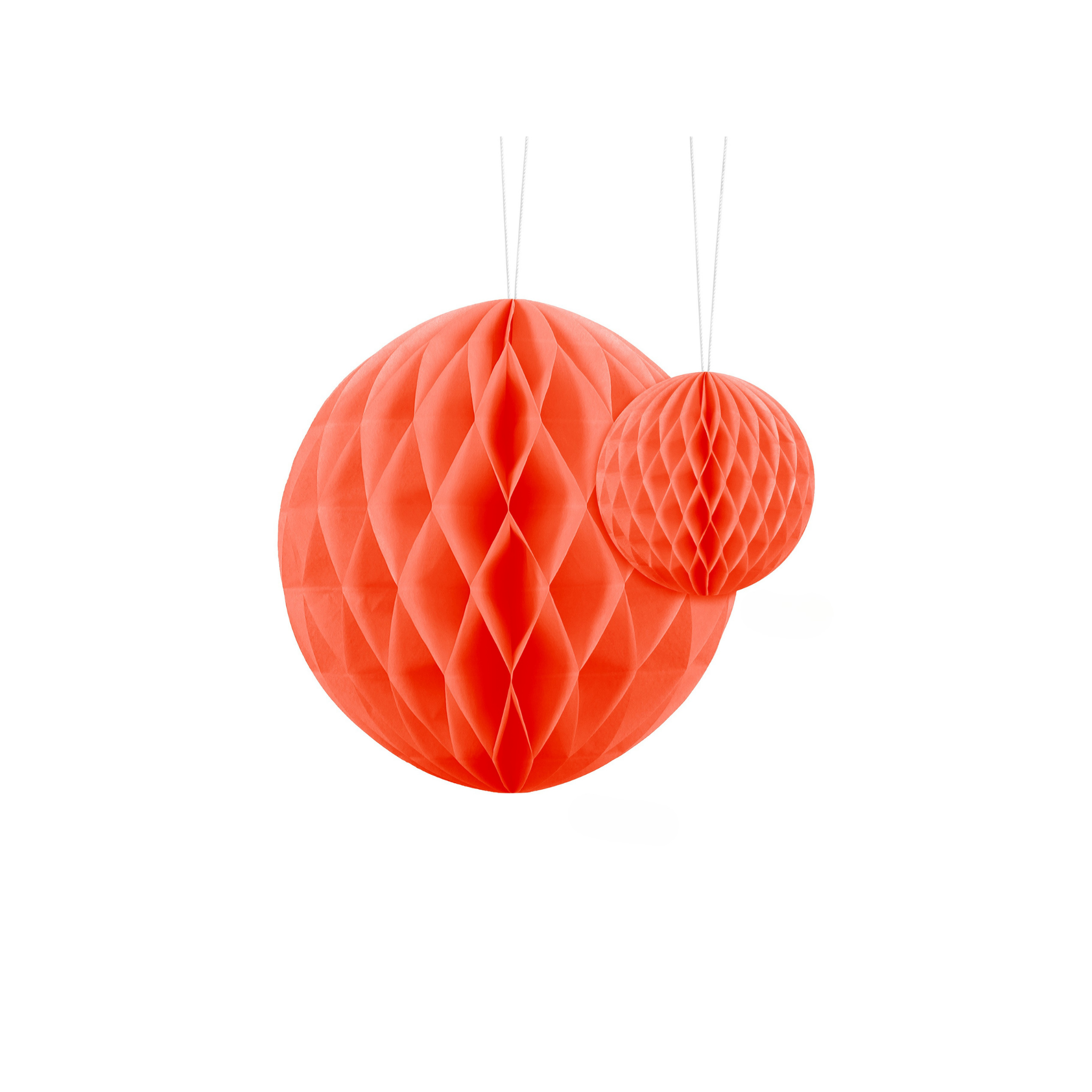 Wabenball Dunkelorange -hey-Party.de- Wabenbälle -#Variante_