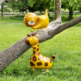 Walking Folienballon Giraffe -hey-Party.de- Folienballons -#Variante_