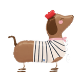 Walking Folienballon Dackel -hey-Party.de- Folienballons -#Variante_