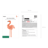 Walking Folienballon Flamingo -hey-Party.de- Folienballons -#Variante_