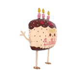 Walking Folienballon "Happy Birthday" Kawaii Cake -hey-Party.de- Folienballons -#Variante_
