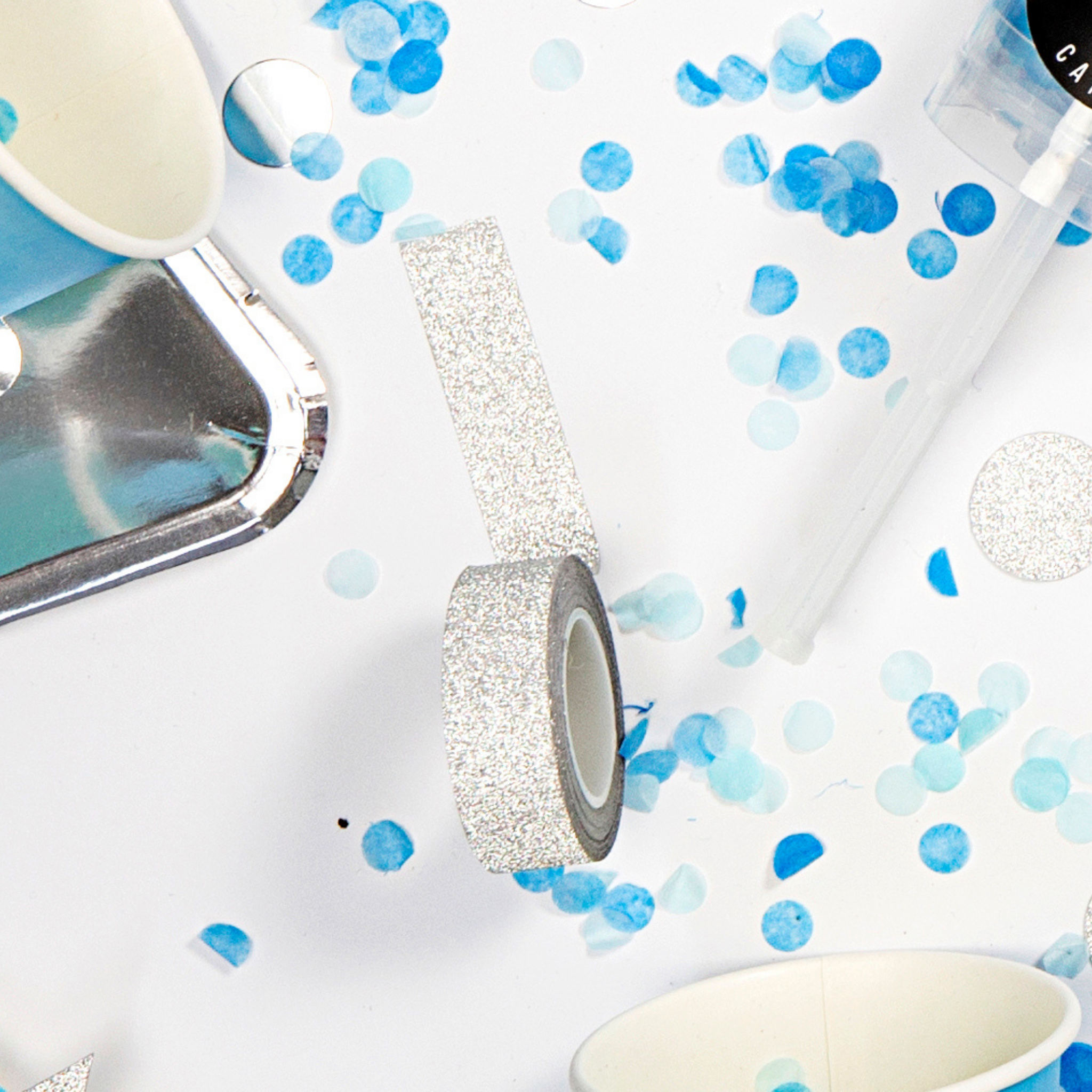 Dekoband Washi Set Gold -hey-Party.de- Geschenkband -#Variante_