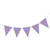Wimpelkette Plastik Hellila 10m -hey-Party.de- Girlanden -#Variante_