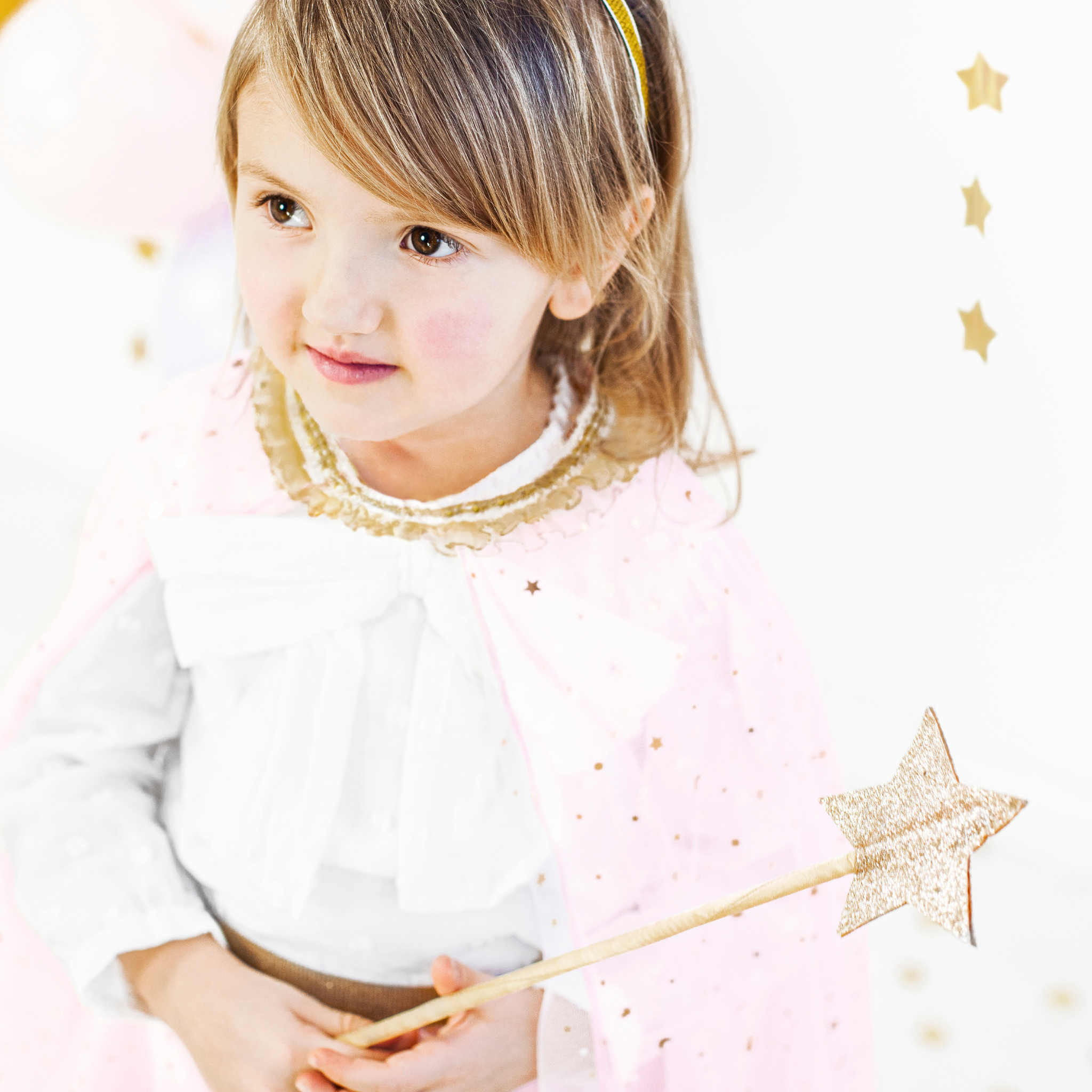 Zauberstab Glitzer Gold -hey-Party.de- Partyhütchen -#Variante_