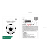 Folienballon Fussball rund -hey-Party.de- Folienballons -#Variante_