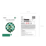 Folienballon Happy Birthday Fussball rund -hey-Party.de- Folienballons -#Variante_