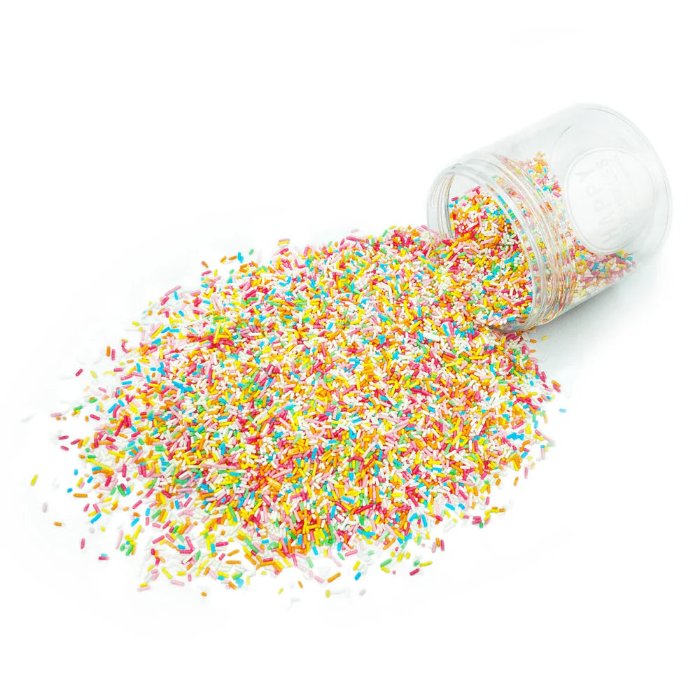 HAPPY SPRINKLES- Rainbow Strands -hey-Party.de- Kuchenstreusel -#Variante_