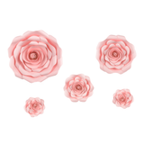 Papierblumen Rosa -hey-Party.de- Tischdekoration -#Variante_