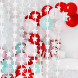 Partyvorhang Sterne Silber -hey-Party.de- Vorhänge -#Variante_