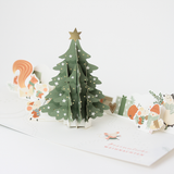 Pop-Up Karte "Besinnliche Weihnachten" Tannenbaum -hey-Party.de- Pop-up Karten -#Variante_