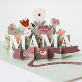 Pop-Up Karte "Mama" Doppelkarte Quadratisch -hey-Party.de- Pop-up Karten -#Variante_