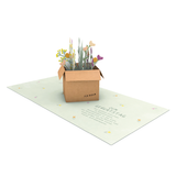 Pop-Up Karte "Zum Geburtstag" Blumenpaket -hey-Party.de- Pop-up Karten -#Variante_