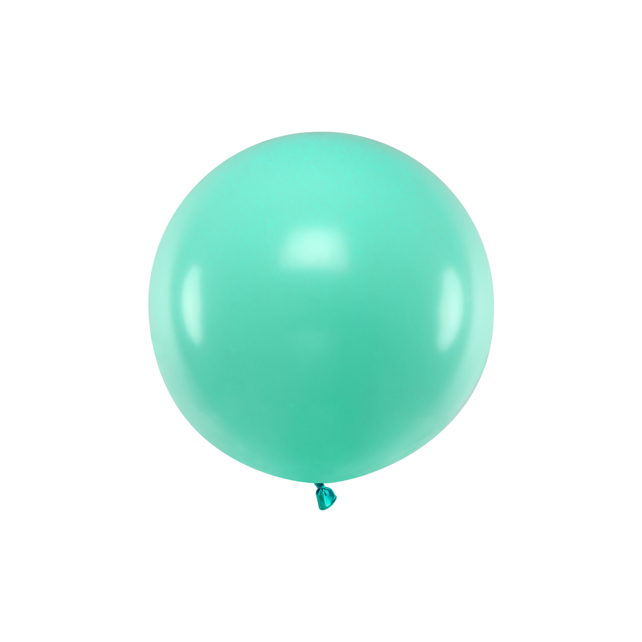 Riesenballon 60 cm Aquamarin -hey-Party.de- Latexballons -#Variante_
