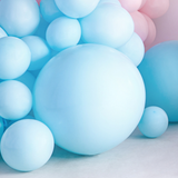 Riesenballon 60 cm Babyblau -hey-Party.de- Latexballons -#Variante_