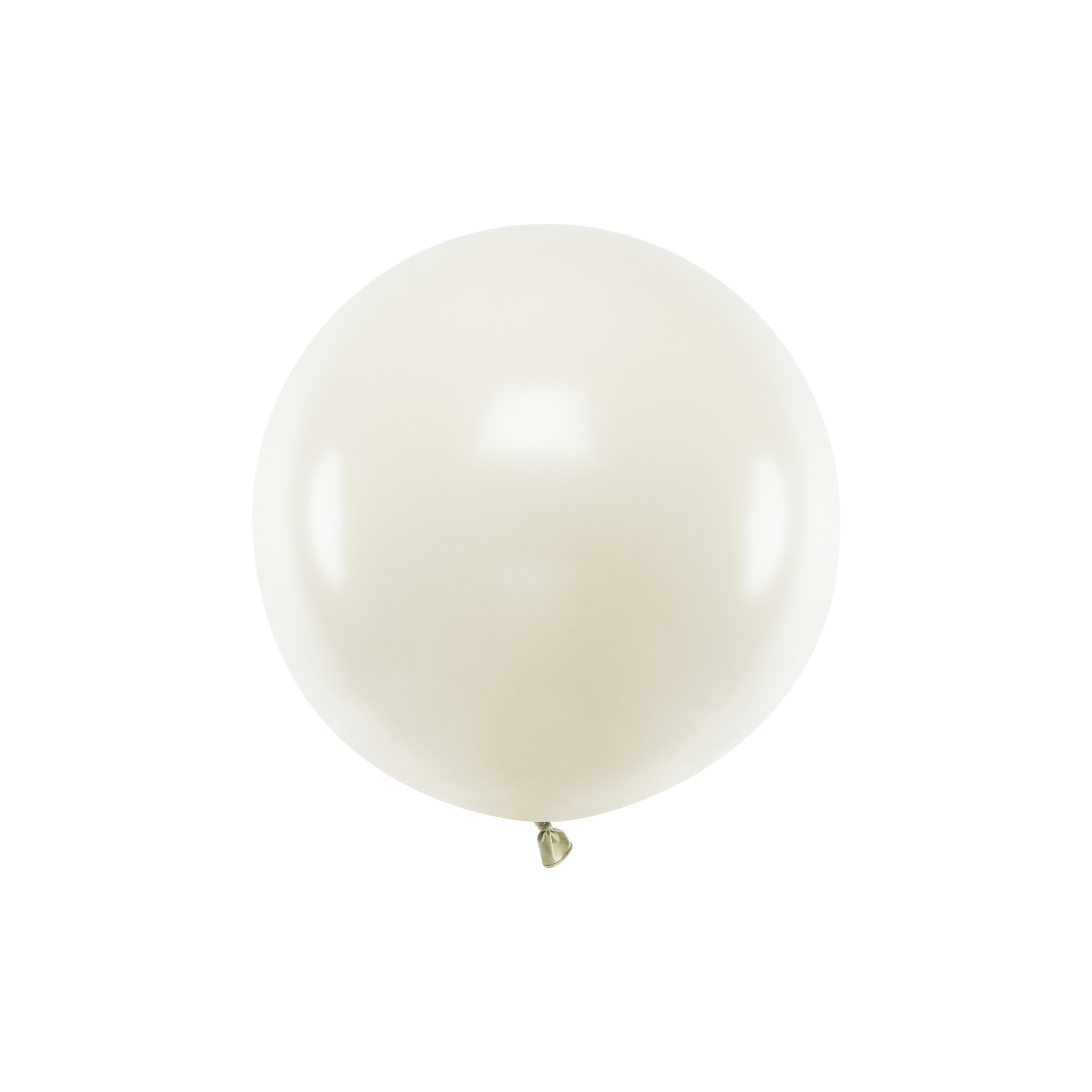 Riesenballon 60 cm Creme -hey-Party.de- Latexballons -#Variante_