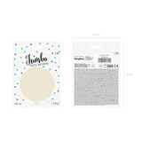 Riesenballon 60 cm Creme -hey-Party.de- Latexballons -#Variante_