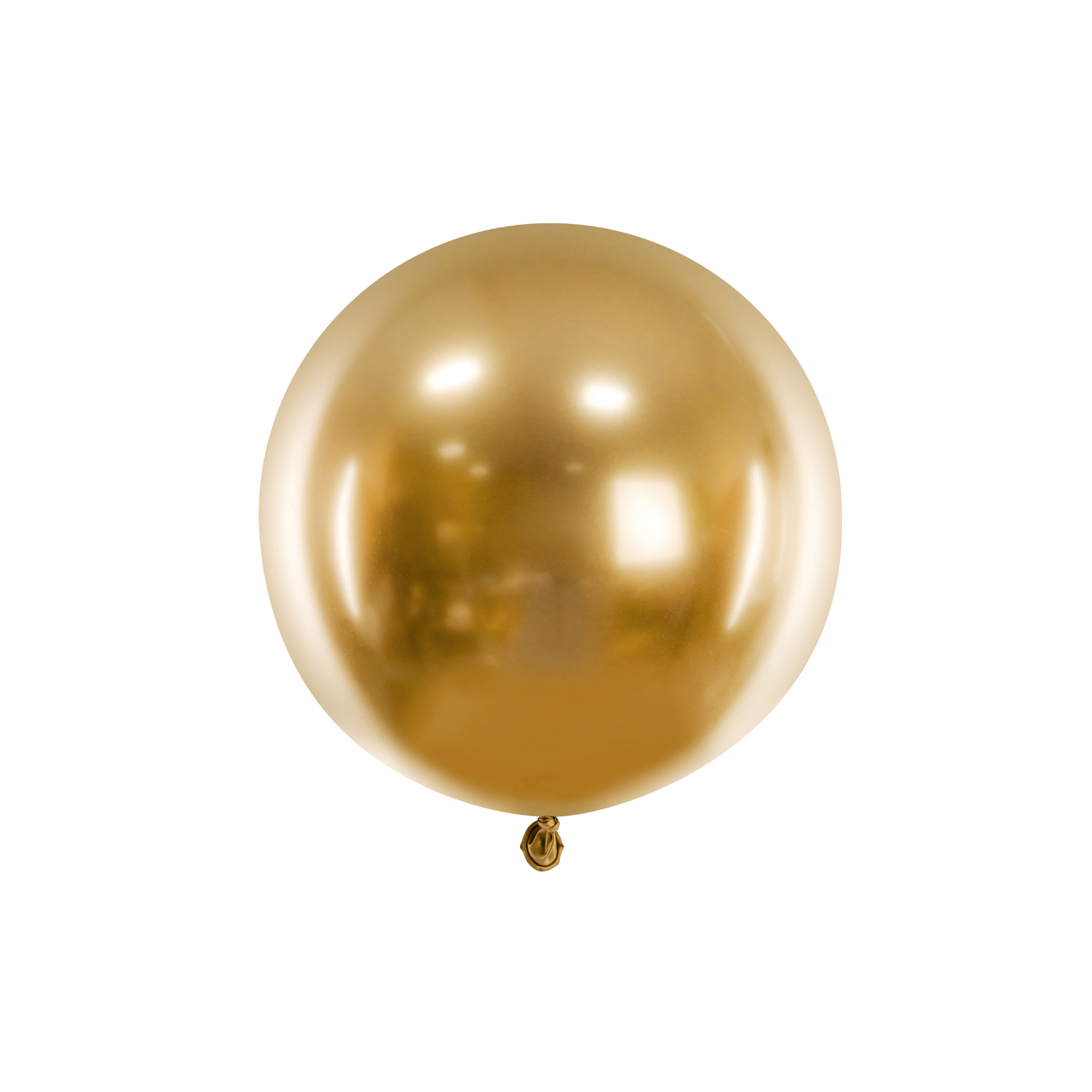 Riesenballon 60 cm Glossy Gold -hey-Party.de- Latexballons -#Variante_