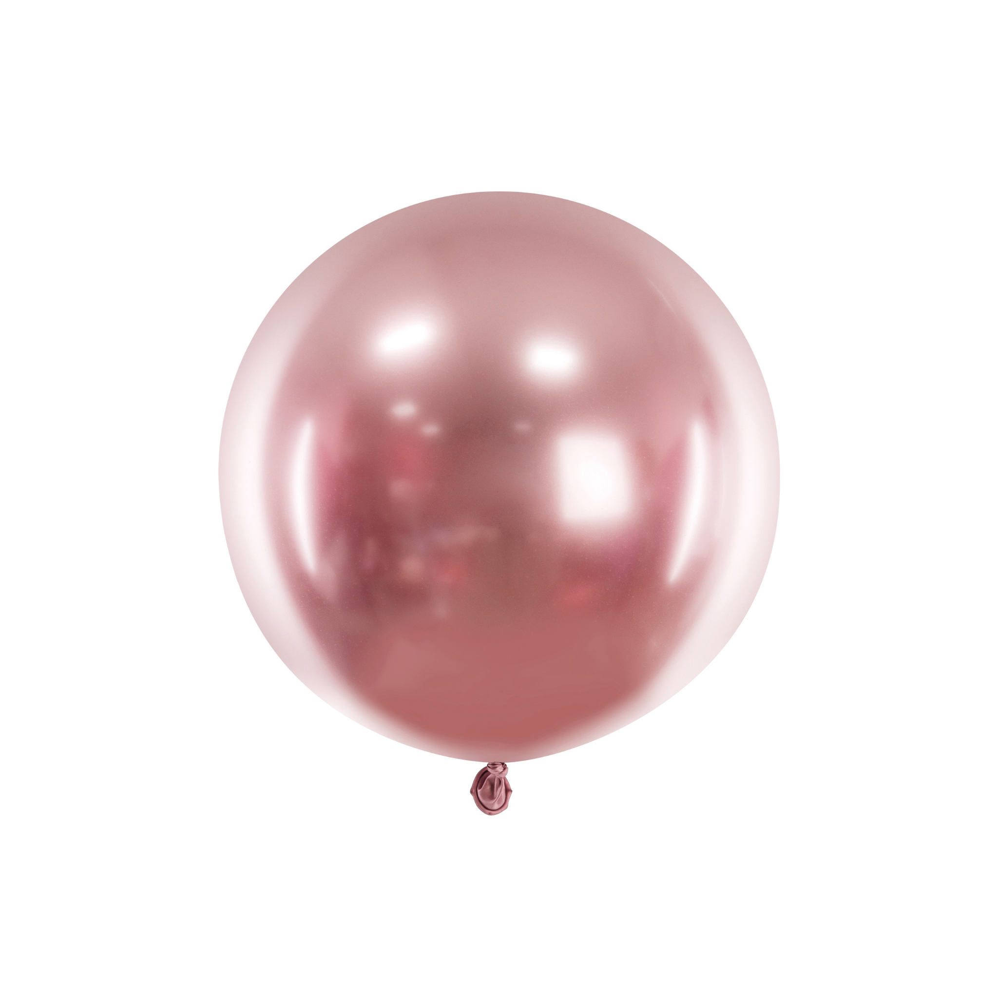 Riesenballon 60 cm Glossy Roségold -hey-Party.de- Latexballons -#Variante_