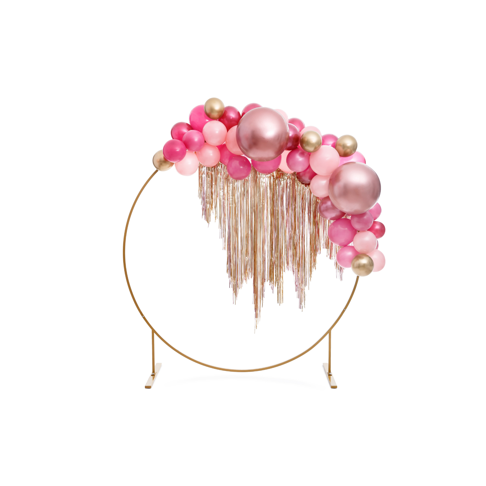 Riesenballon 60 cm Glossy Roségold -hey-Party.de- Latexballons -#Variante_