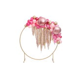 Riesenballon 60 cm Glossy Roségold -hey-Party.de- Latexballons -#Variante_