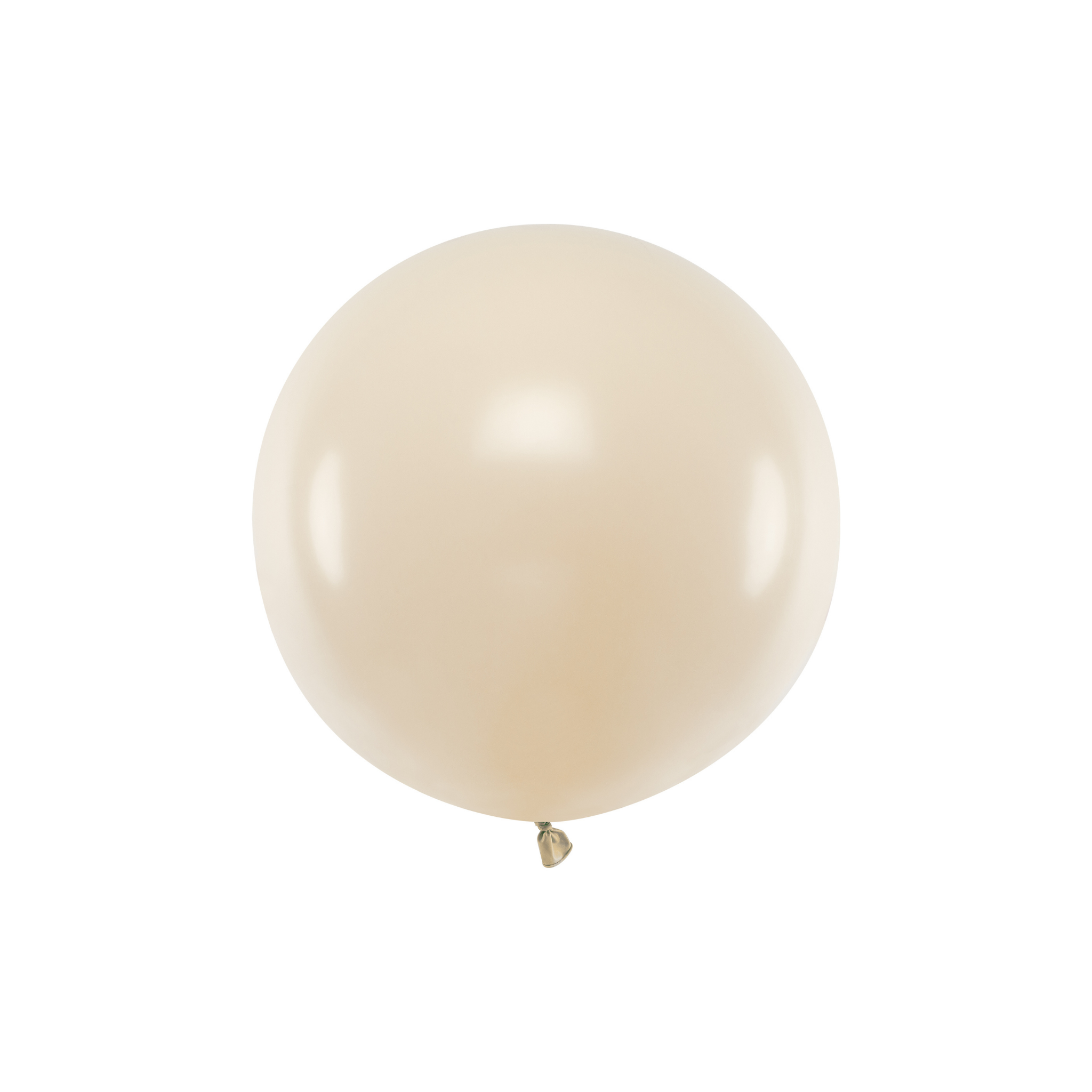 Riesenballon 60 cm Hellbeige -hey-Party.de- Latexballons -#Variante_