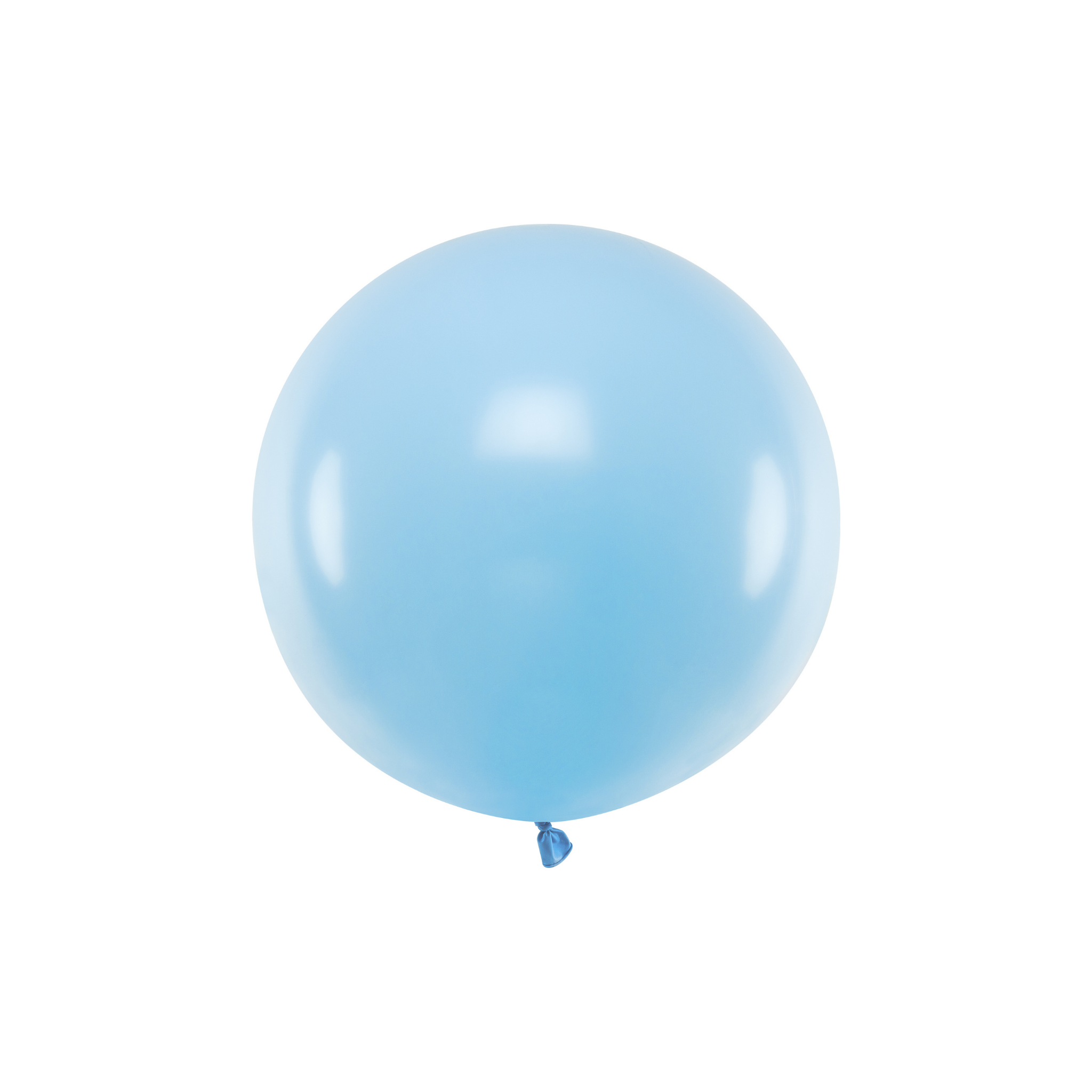 Riesenballon 60 cm Hellblau -hey-Party.de- Latexballons -#Variante_