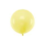 Riesenballon 60 cm Hellgelb -hey-Party.de- Latexballons -#Variante_