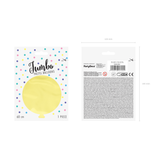 Riesenballon 60 cm Hellgelb -hey-Party.de- Latexballons -#Variante_