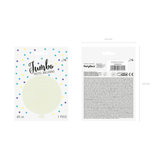 Riesenballon 60 cm Weiß -hey-Party.de- Latexballons -#Variante_60 cm