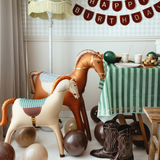 Stehender Folienluftballon Pferd Braun -hey-Party.de- Folienballons -#Variante_